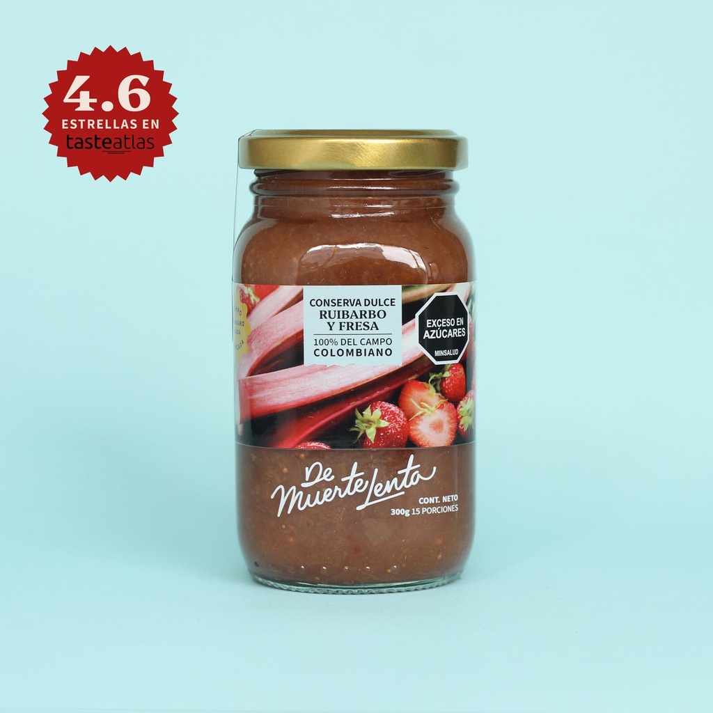 RUIBARBO Y FRESA